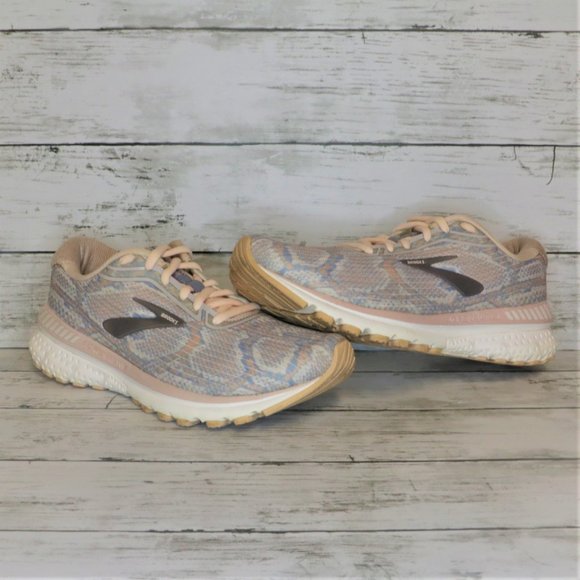 Brooks Shoes - Brooks Women Adrenaline 20 GTS XX Limited Edition Pink Snake 1202961B640 Size 8